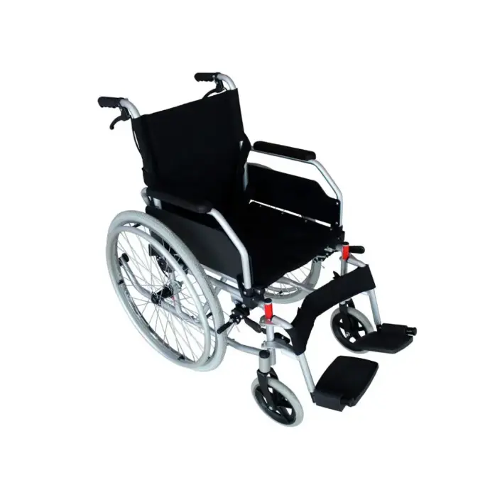 Silla de ruedas 18" de aluminio, Adulto, ultra liviana. Newrise