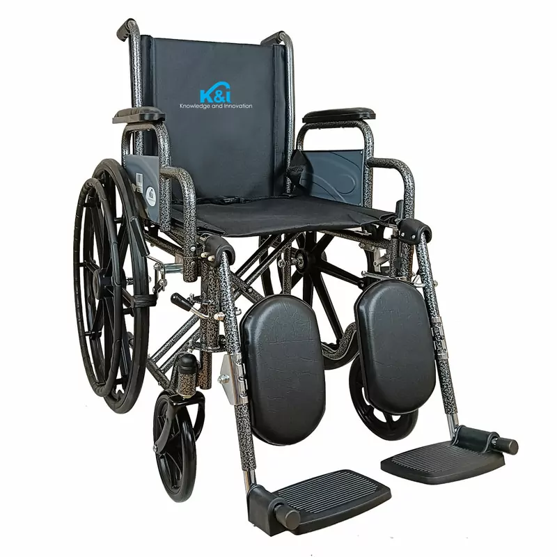 Silla de ruedas 18" - Silver Sport II, piernas elevables. Ki