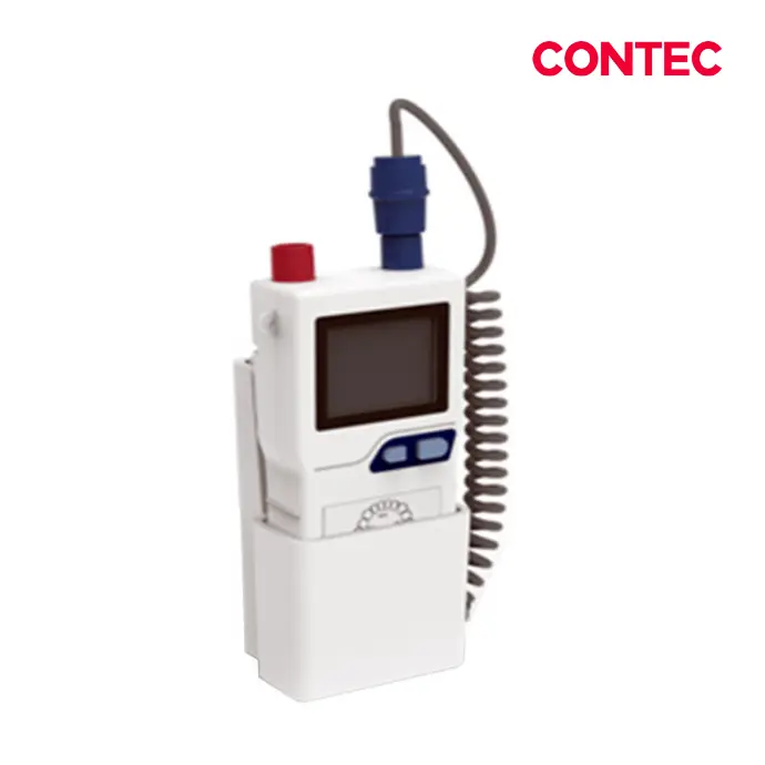 Termometro predictivo profesional, con sonda oral, con soporte pared, CONTEC