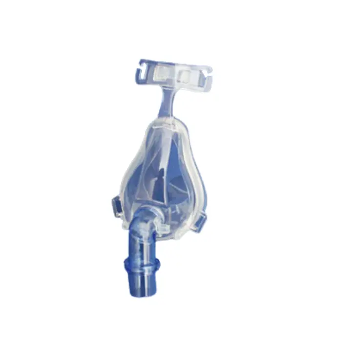 Mascarilla Cpap, facial silicon, ventilación no invasiva (Medium), Hsiner