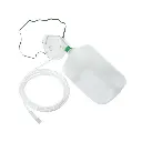 Mascarilla de oxigeno alta concentracion, adulto, con tubo 2 mtrs y funda reservorio, Hsiner