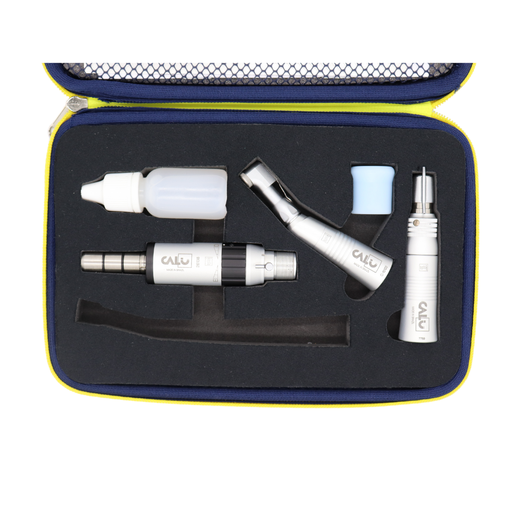 [C-MCPR] Kit odontologico: Micromotor + Contrangulo + Pieza recta, Calu